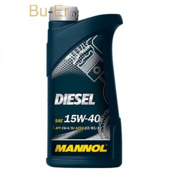 MANNOL Diesel 15W-40 Motoröl 1l